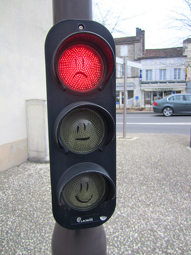 Moins de feux rouges : moins d’embouteillages !