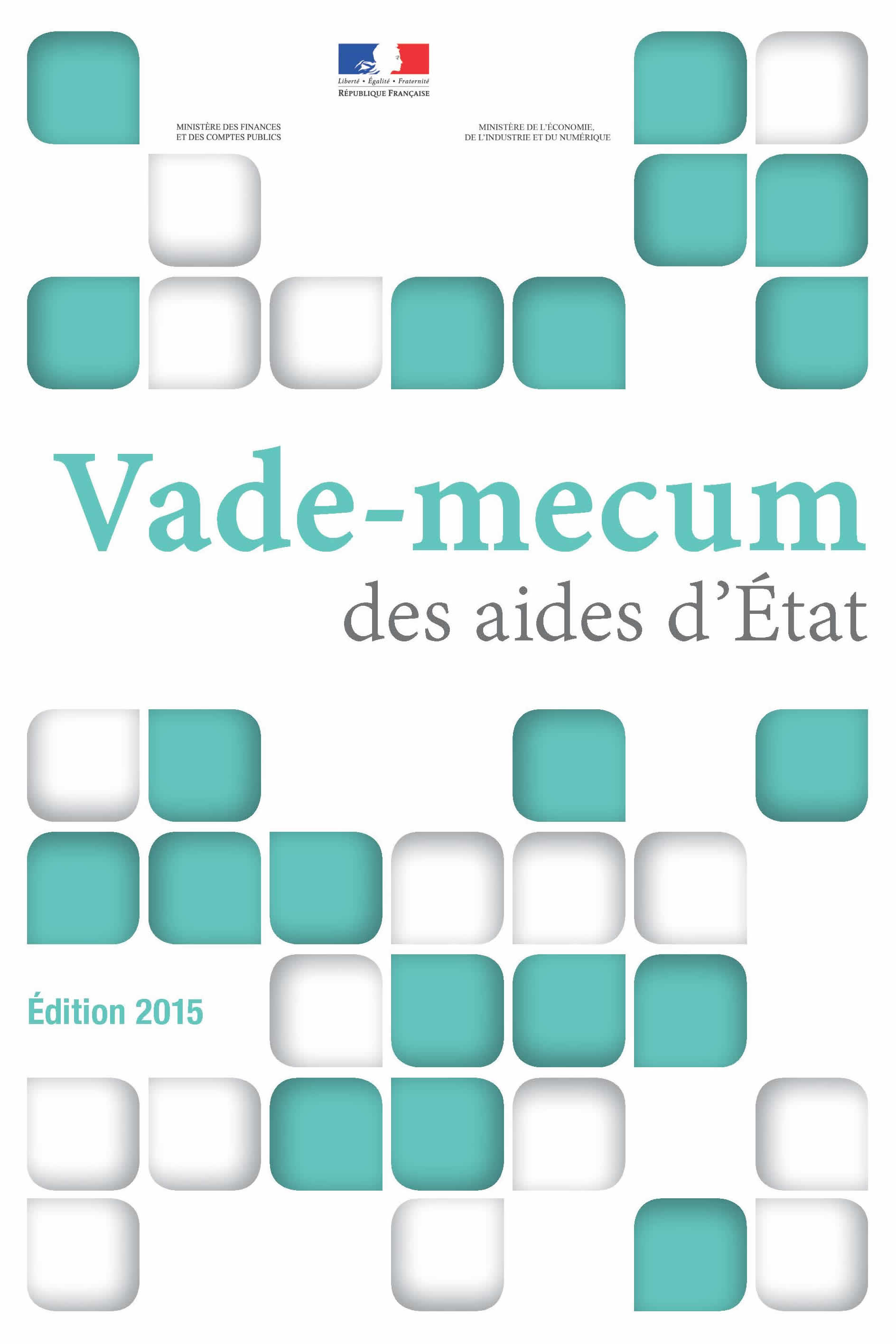 Le Vade-mecum des aides d’État est en ligne