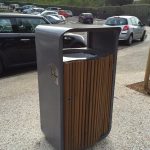 Corbeille 100L gamme Dune